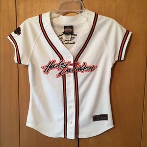 Harley Davidson Baseball Style Shirt